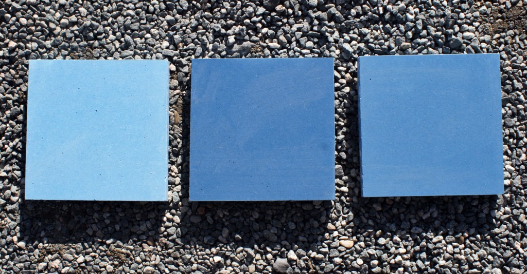 blue concrete