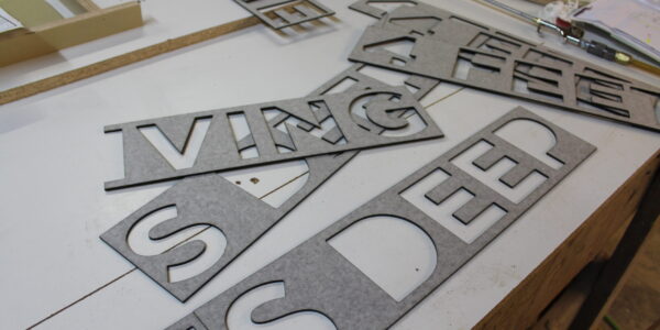 Concrete Lettering