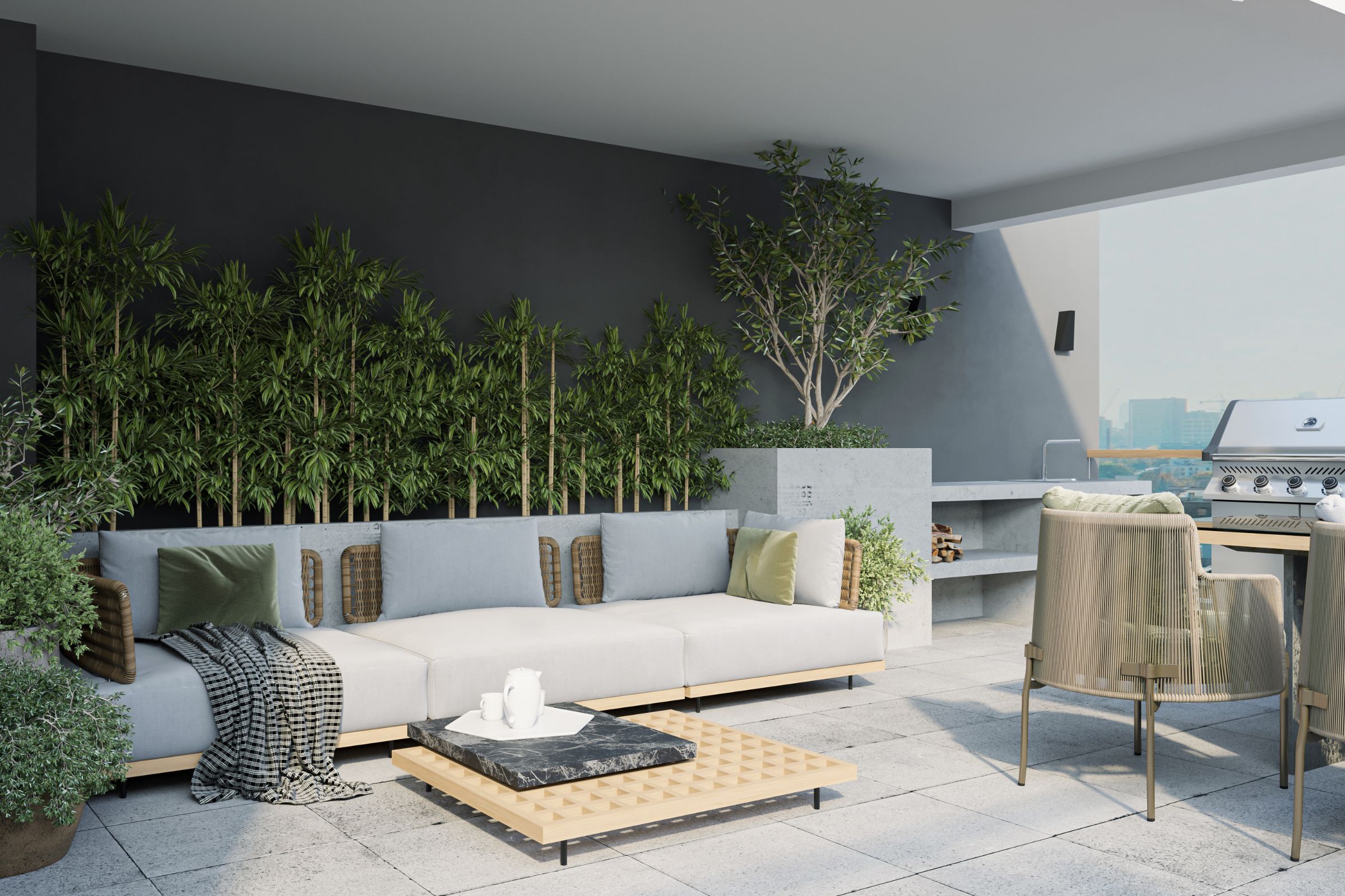 concrete patio design